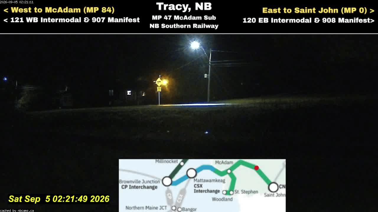 Web Cam image of Tracy Railway