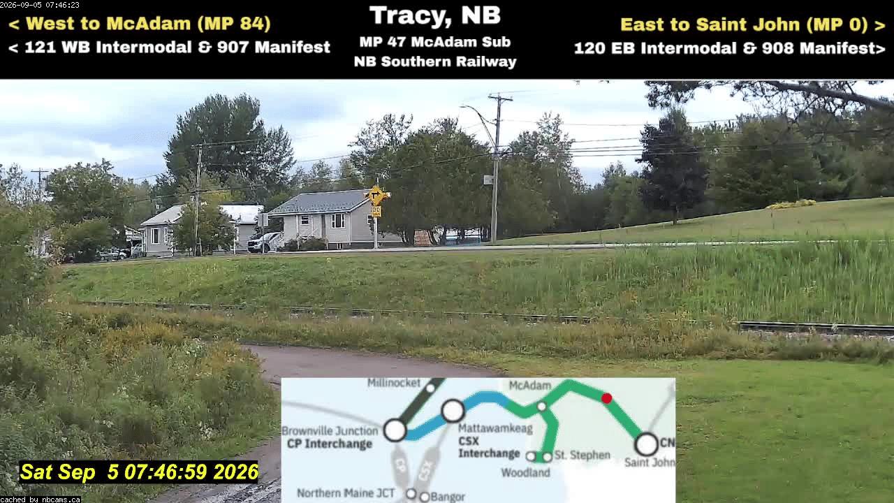 Web Cam image of Tracy Railway
