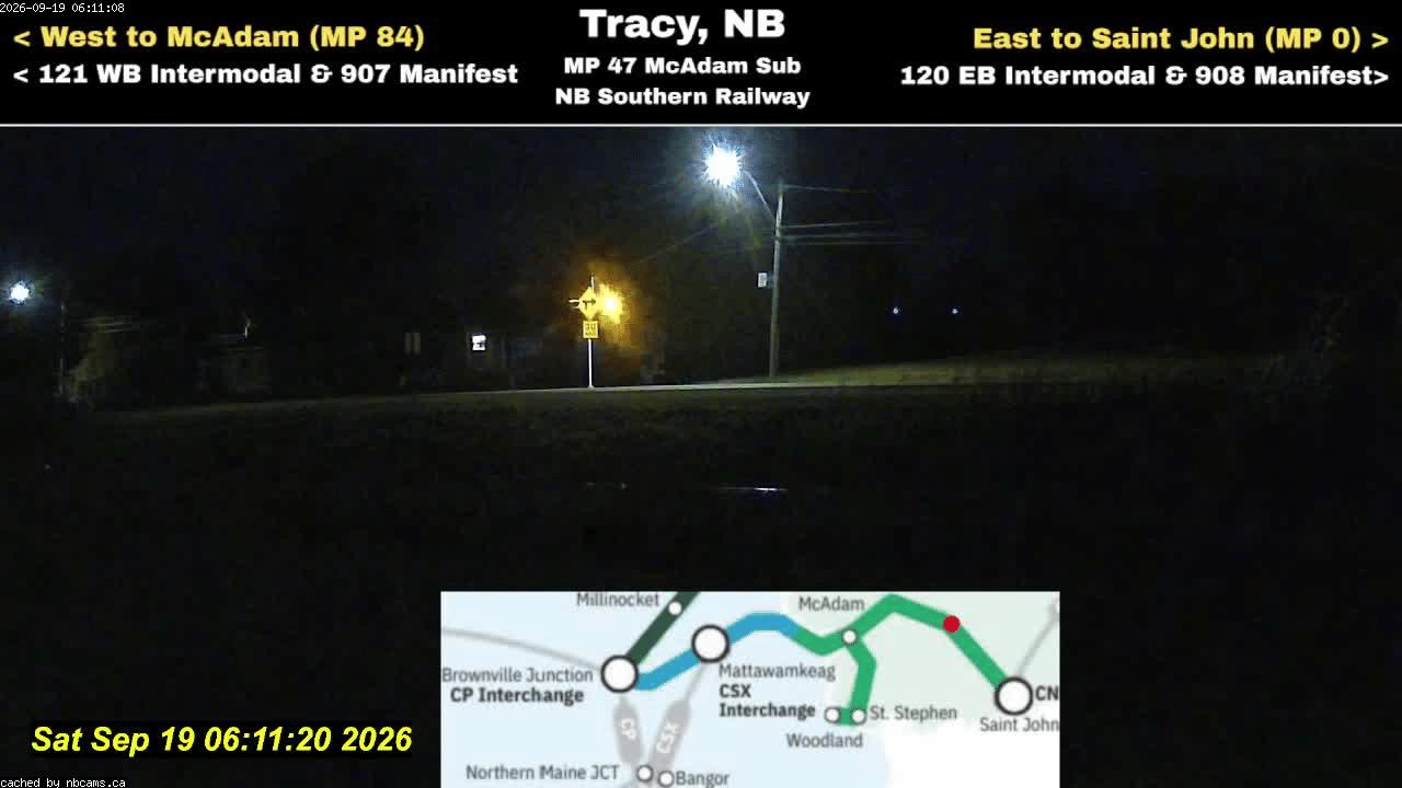 Web Cam image of Tracy Railway
