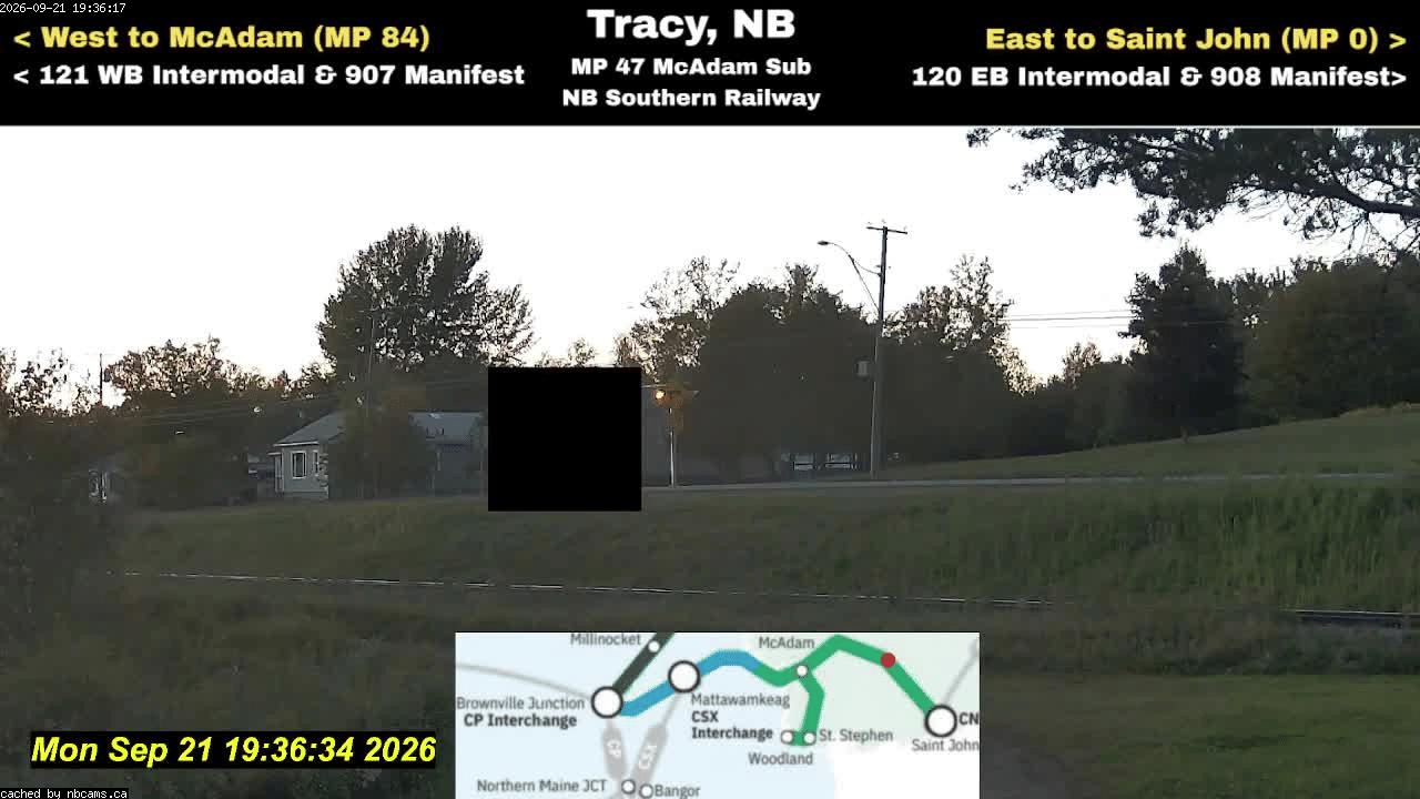 Web Cam image of Tracy Railway