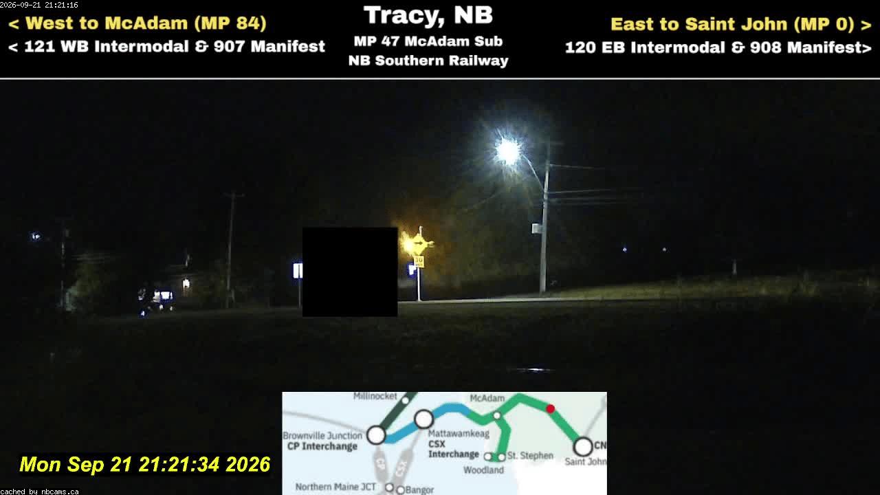 Web Cam image of Tracy Railway