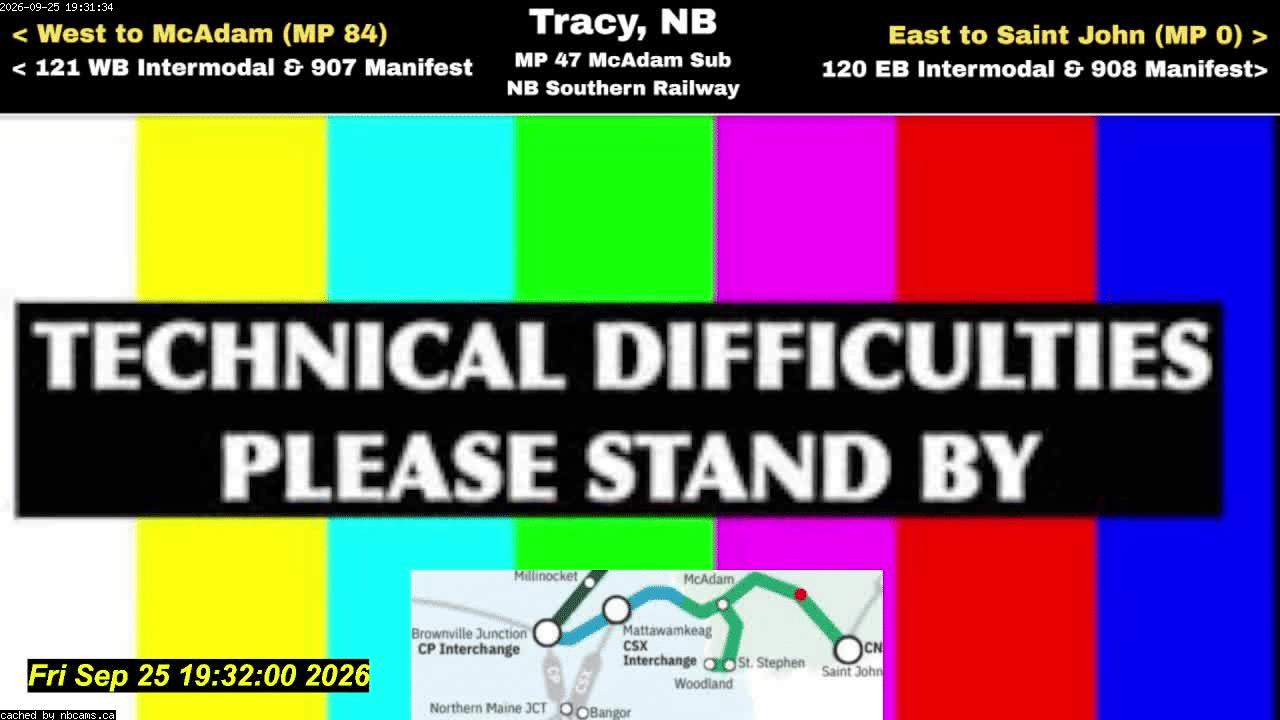Web Cam image of Tracy Railway