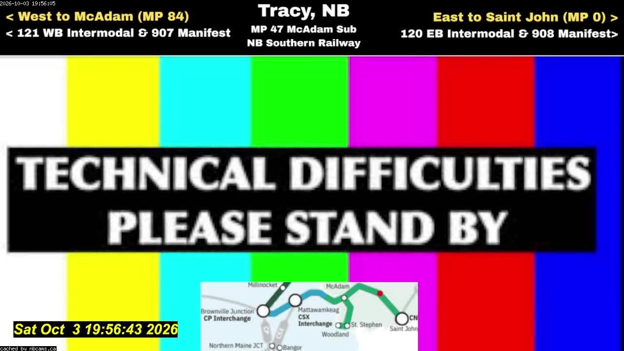 Web Cam image of Tracy Railway