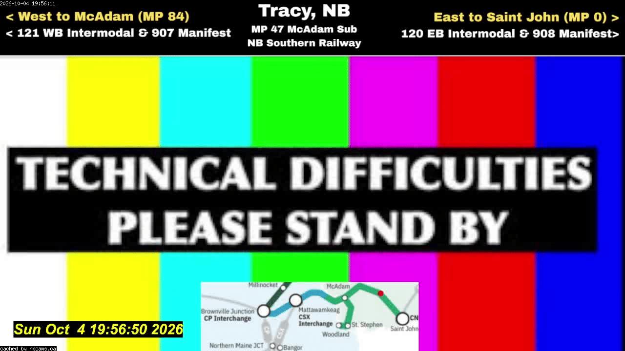 Web Cam image of Tracy Railway