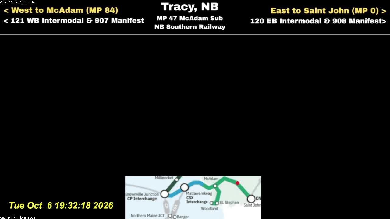 Web Cam image of Tracy Railway