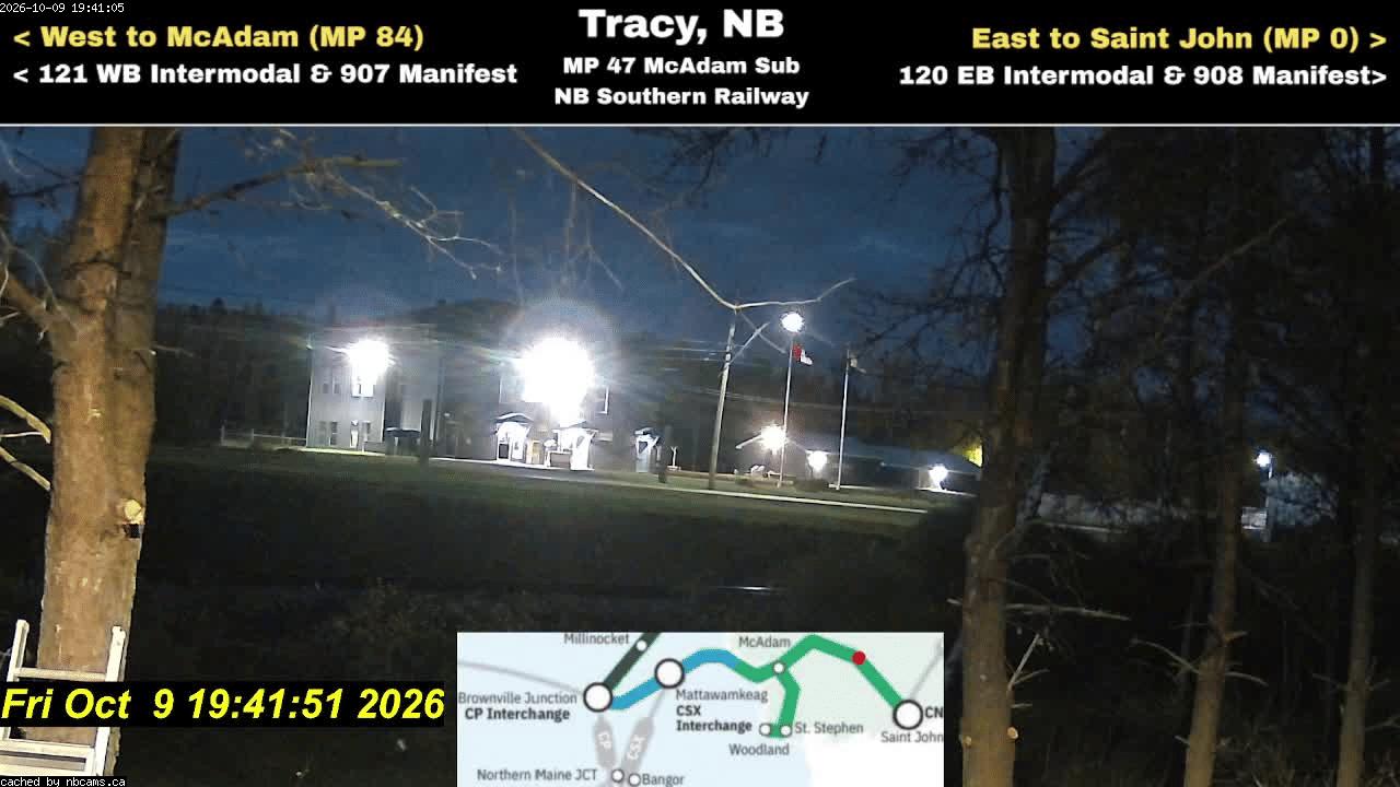 Web Cam image of Tracy Railway
