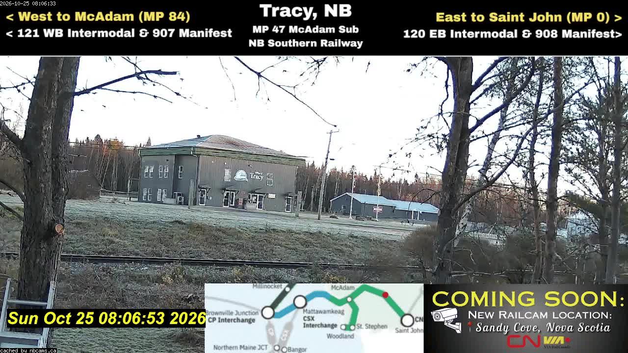 Web Cam image of Tracy Railway