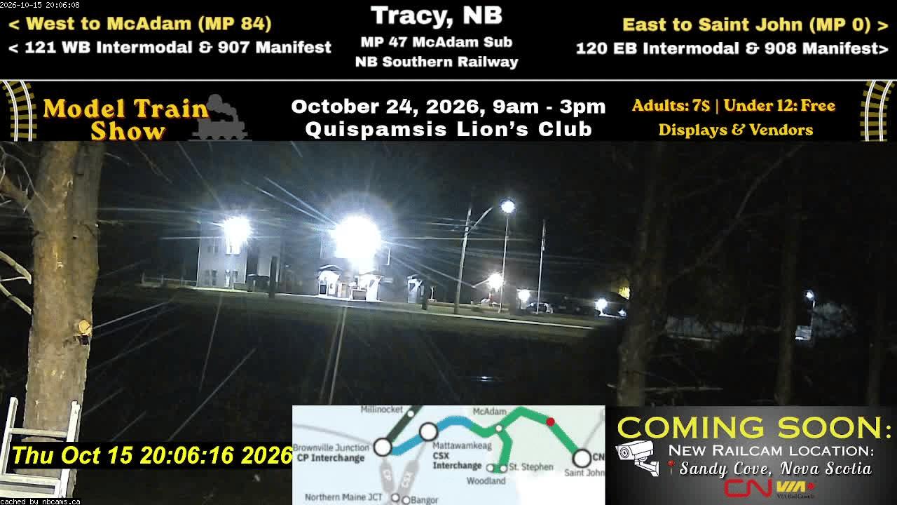 Web Cam image of Tracy Railway