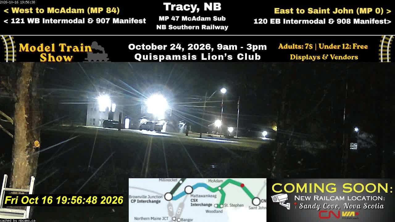 Web Cam image of Tracy Railway