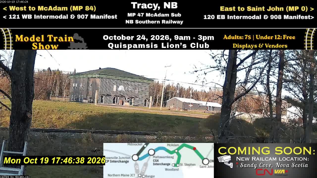Web Cam image of Tracy Railway