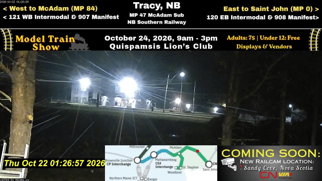 Web Cam image of Tracy Railway