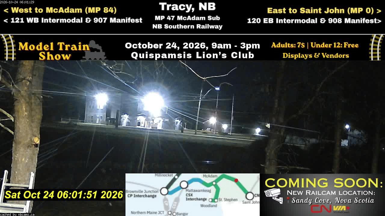 Web Cam image of Tracy Railway
