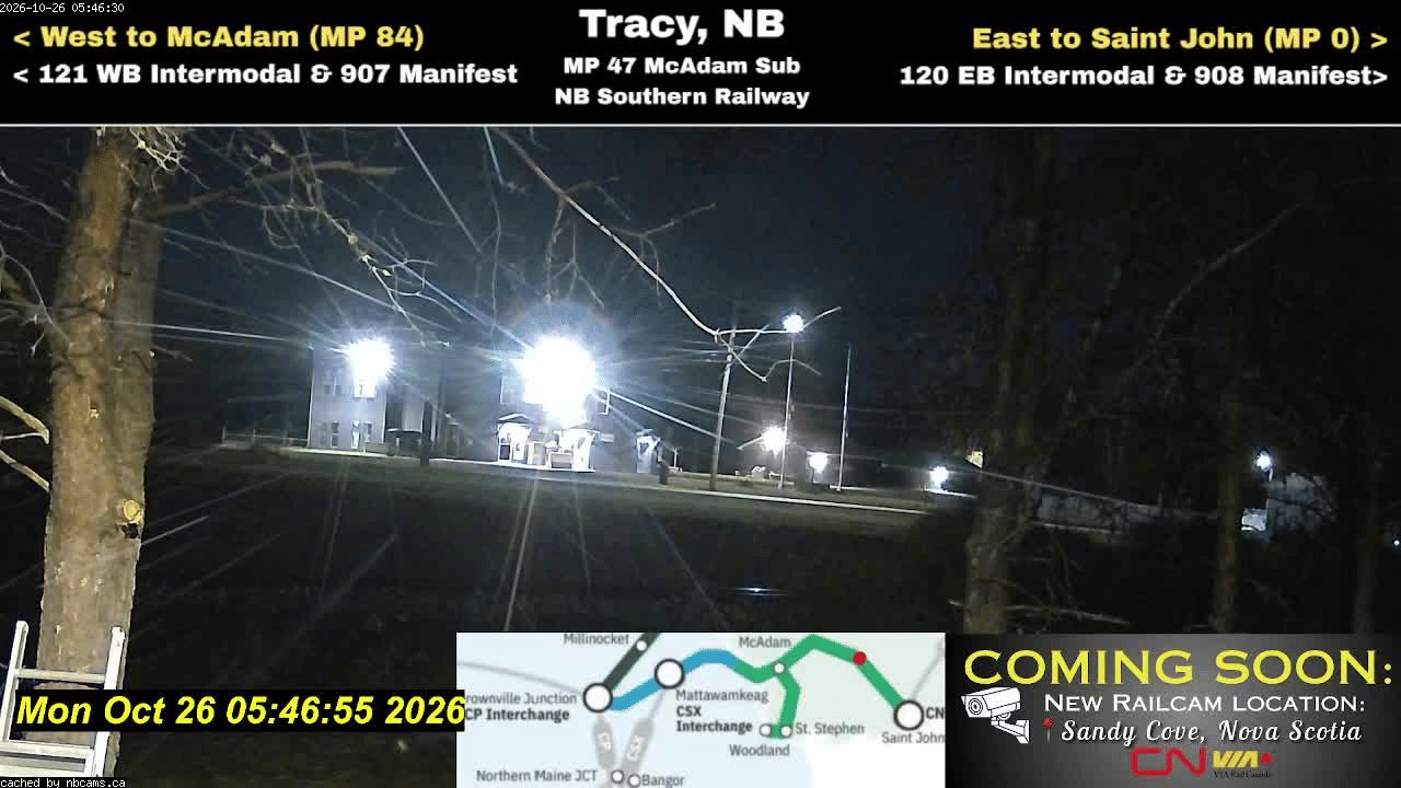 Web Cam image of Tracy Railway