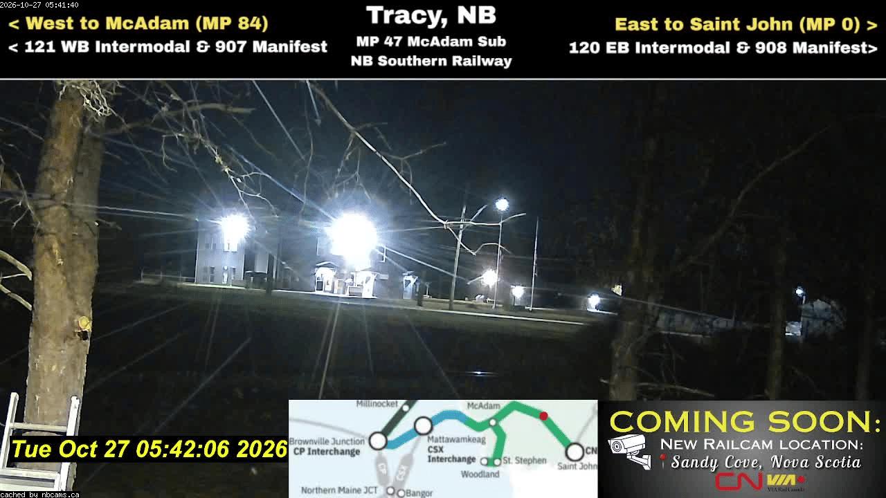 Web Cam image of Tracy Railway