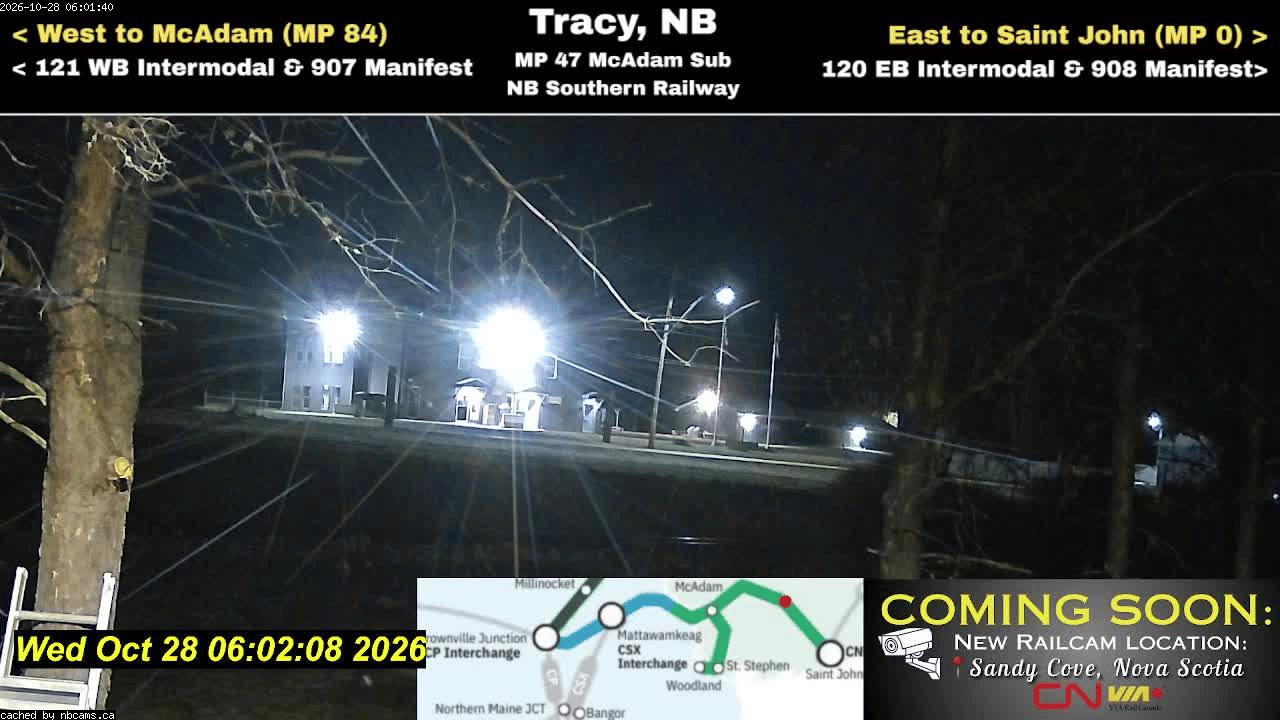 Web Cam image of Tracy Railway