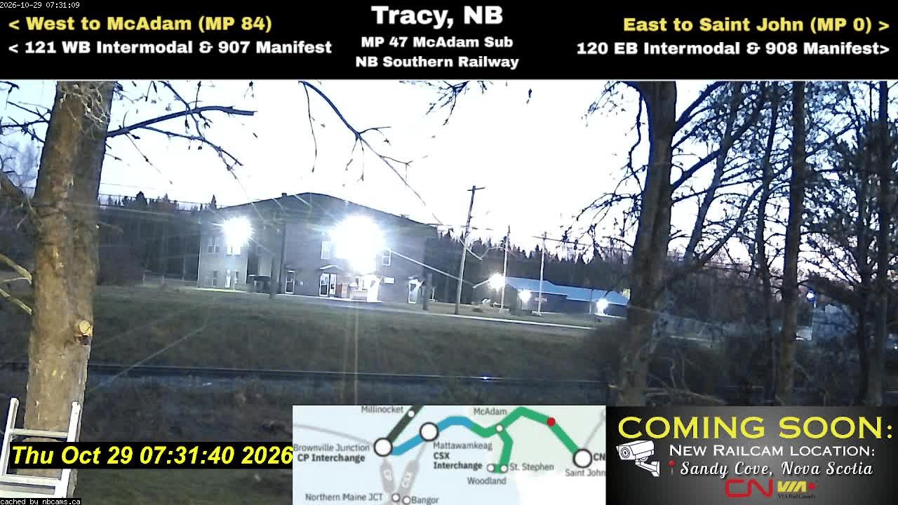 Web Cam image of Tracy Railway