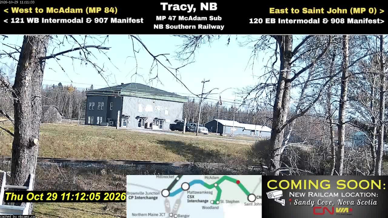 Web Cam image of Tracy Railway