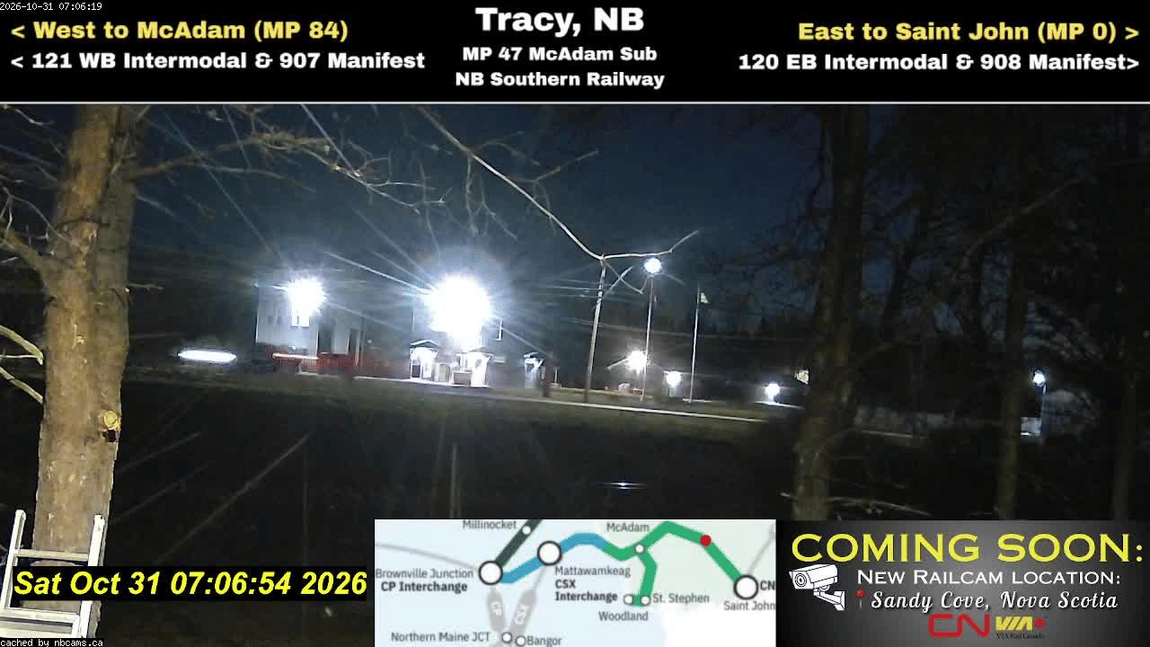 Web Cam image of Tracy Railway