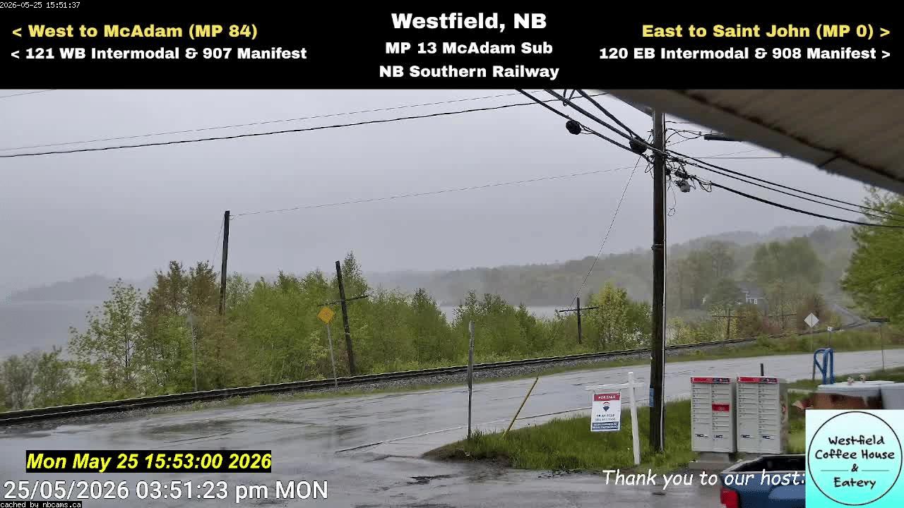 Web Cam image of Westfield Railway