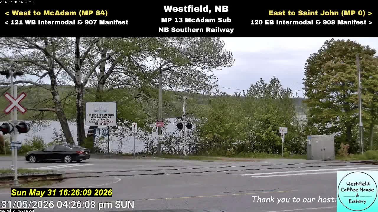 Web Cam image of Westfield Railway