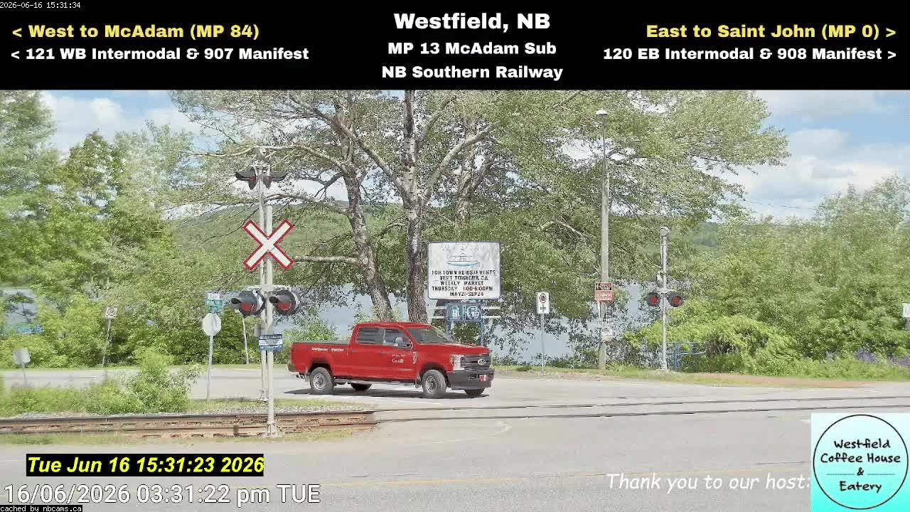 Web Cam image of Westfield Railway
