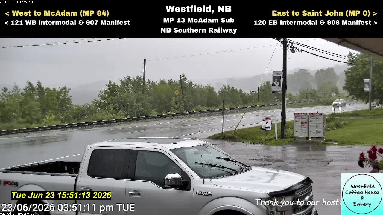 Web Cam image of Westfield Railway