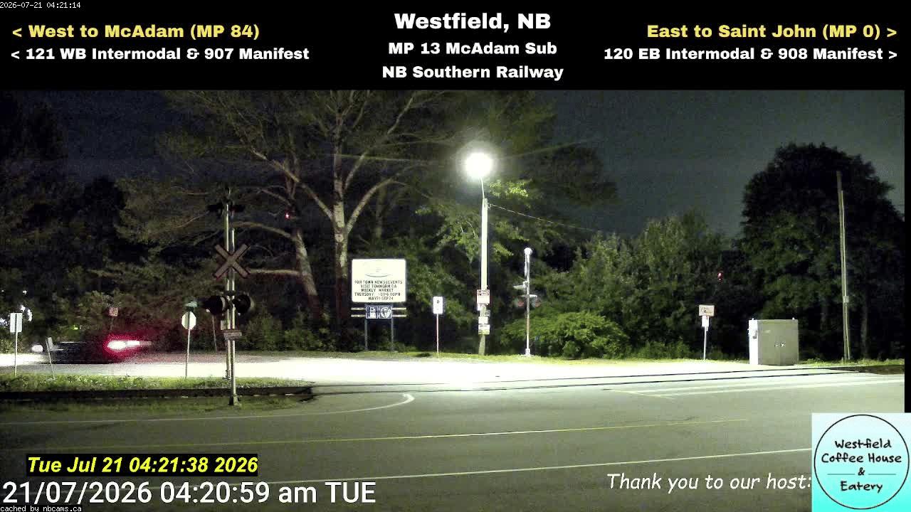 Web Cam image of Westfield Railway