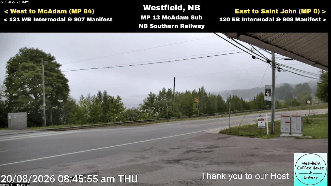 Web Cam image of Westfield Railway