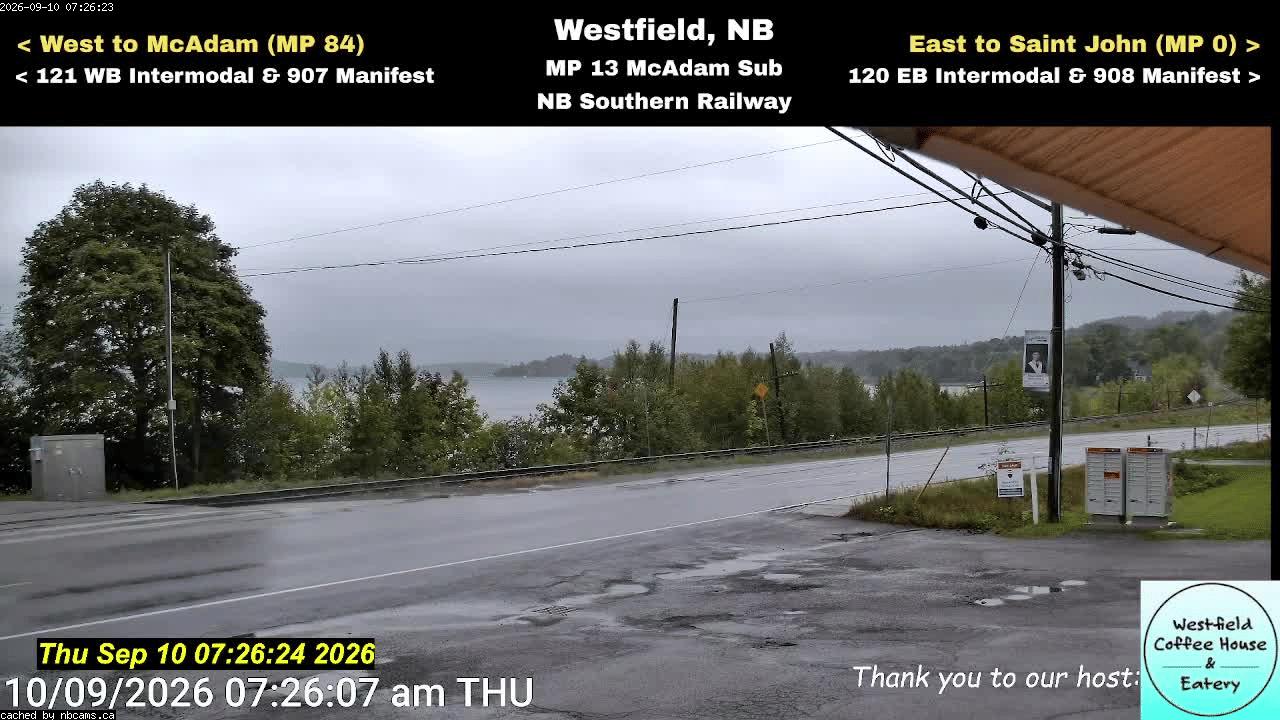 Web Cam image of Westfield Railway
