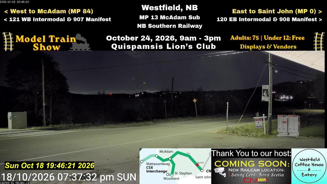 Web Cam image of Westfield Railway
