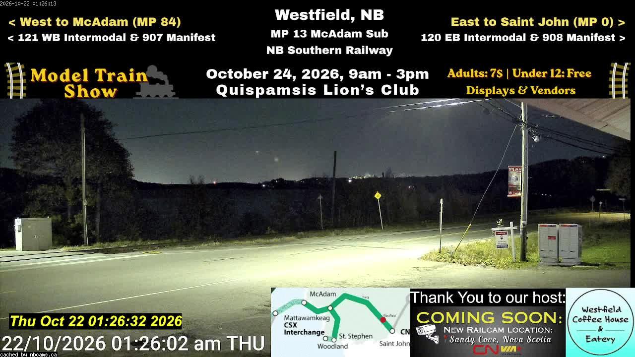 Web Cam image of Westfield Railway