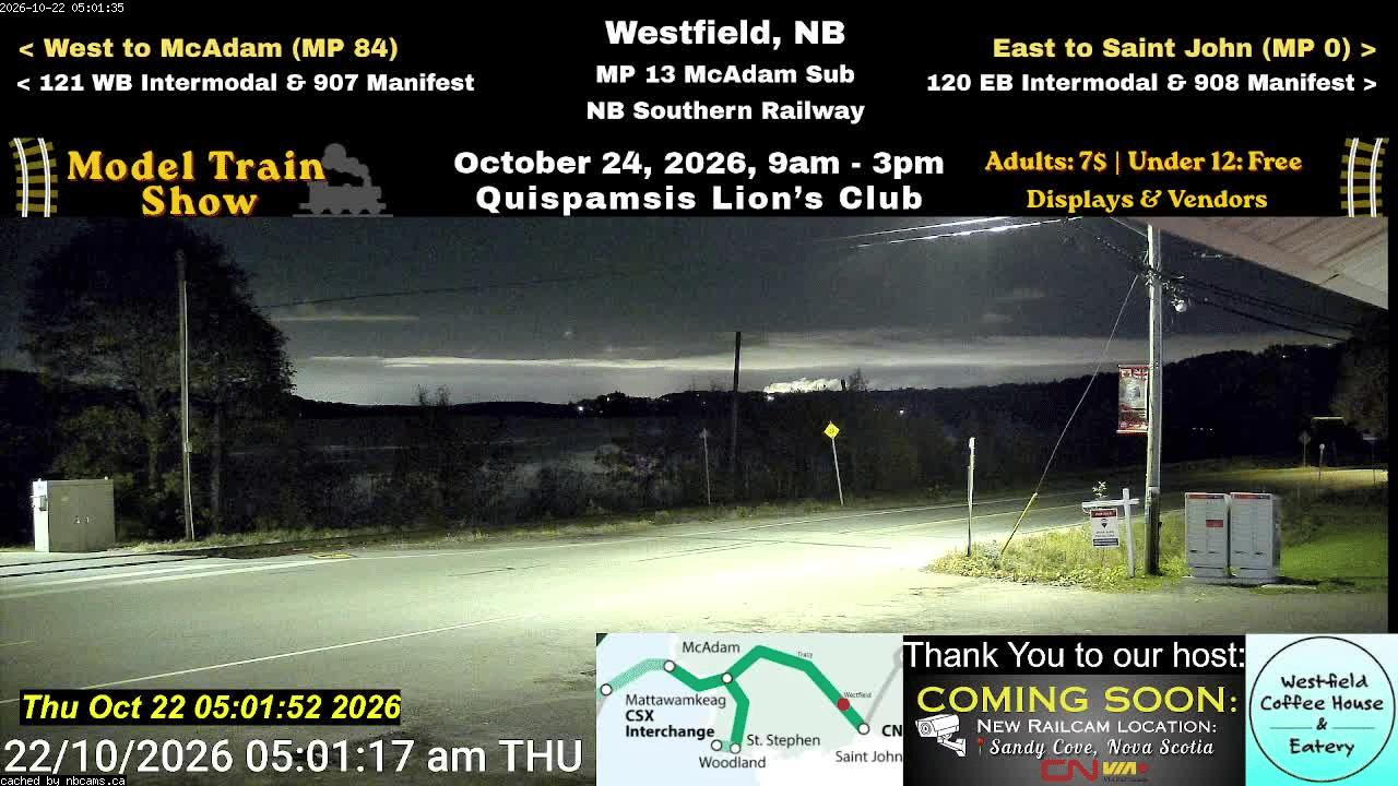 Web Cam image of Westfield Railway