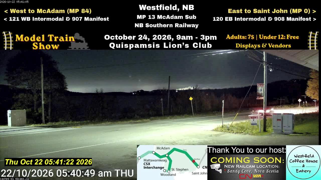 Web Cam image of Westfield Railway