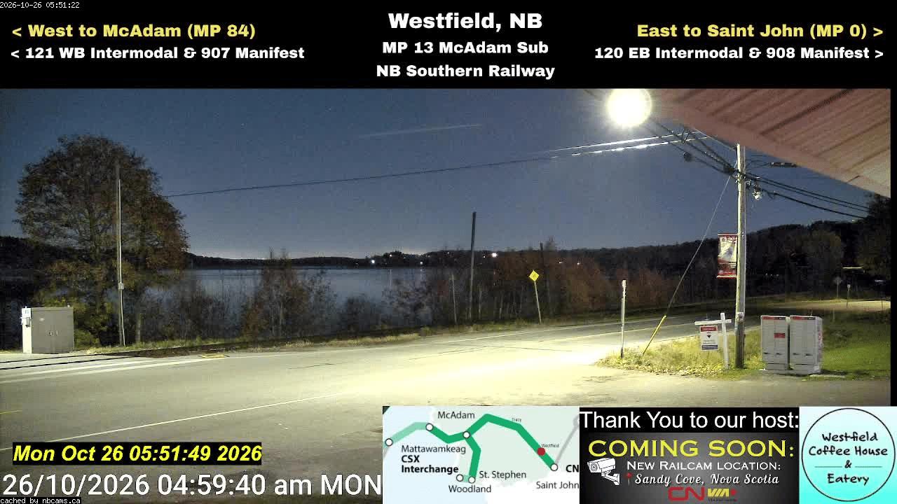 Web Cam image of Westfield Railway