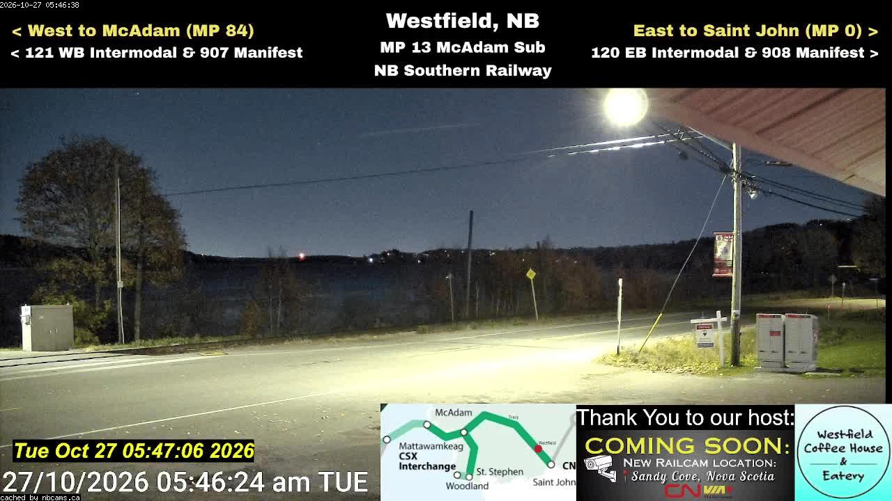 Web Cam image of Westfield Railway