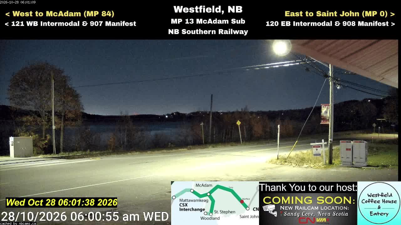 Web Cam image of Westfield Railway