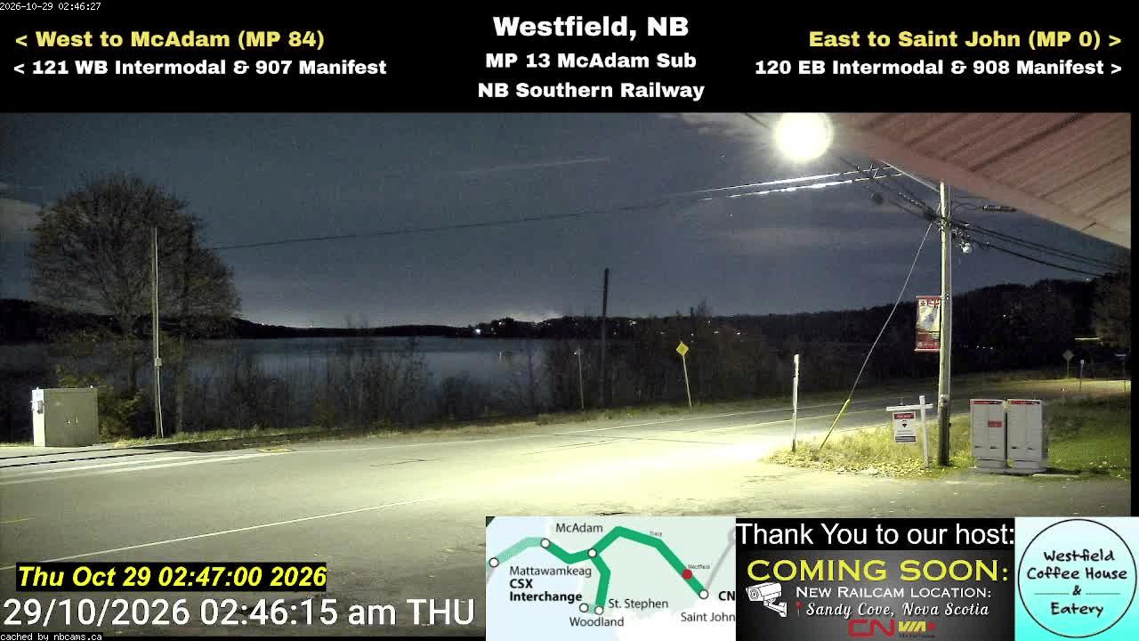 Web Cam image of Westfield Railway