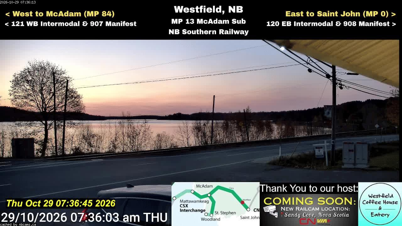 Web Cam image of Westfield Railway