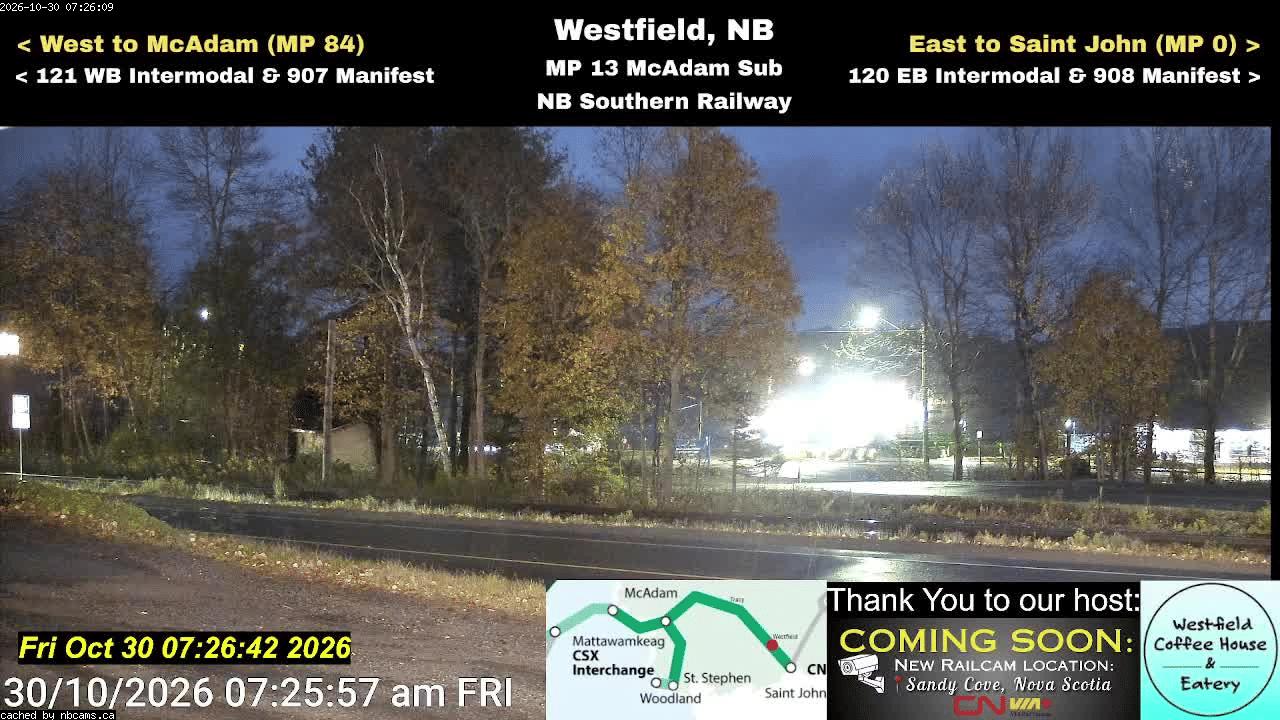 Web Cam image of Westfield Railway