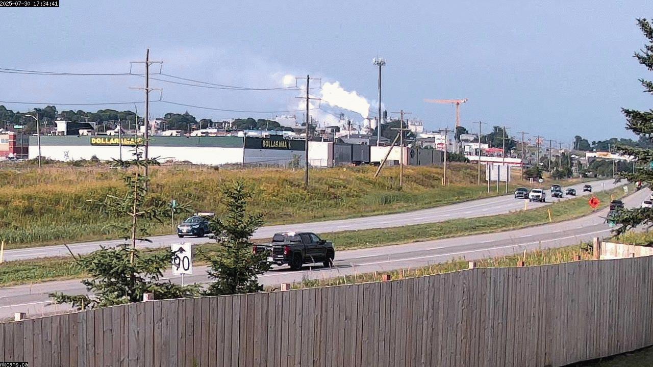 Web Cam image of Saint John (NB  Highway 1)