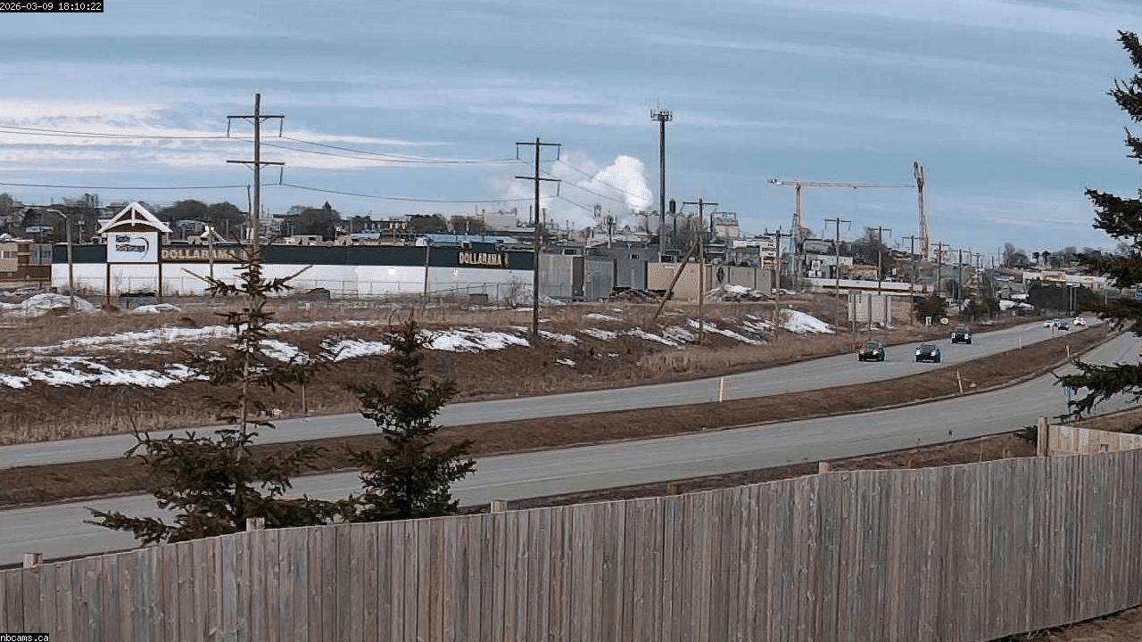 Web Cam image of Saint John (NB  Highway 1)