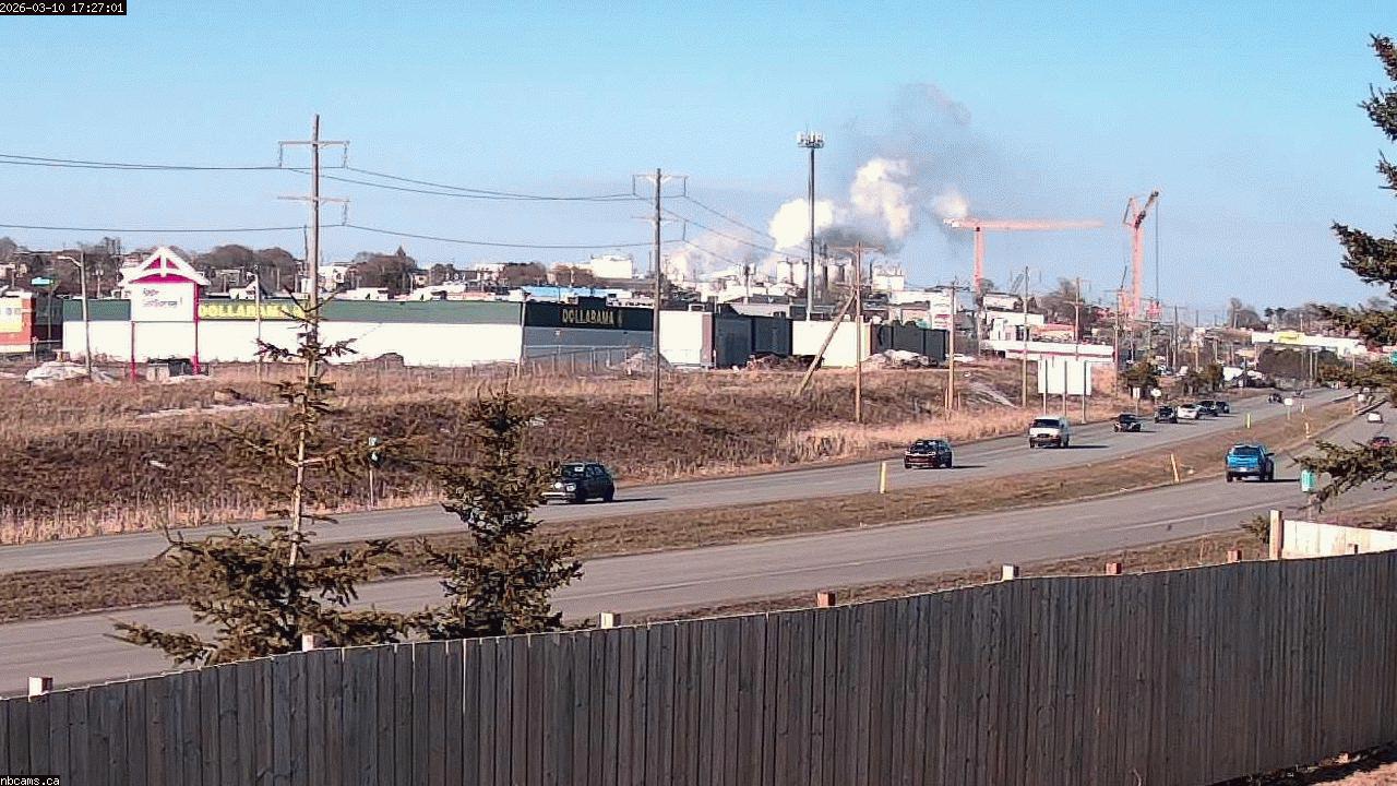 Web Cam image of Saint John (NB  Highway 1)