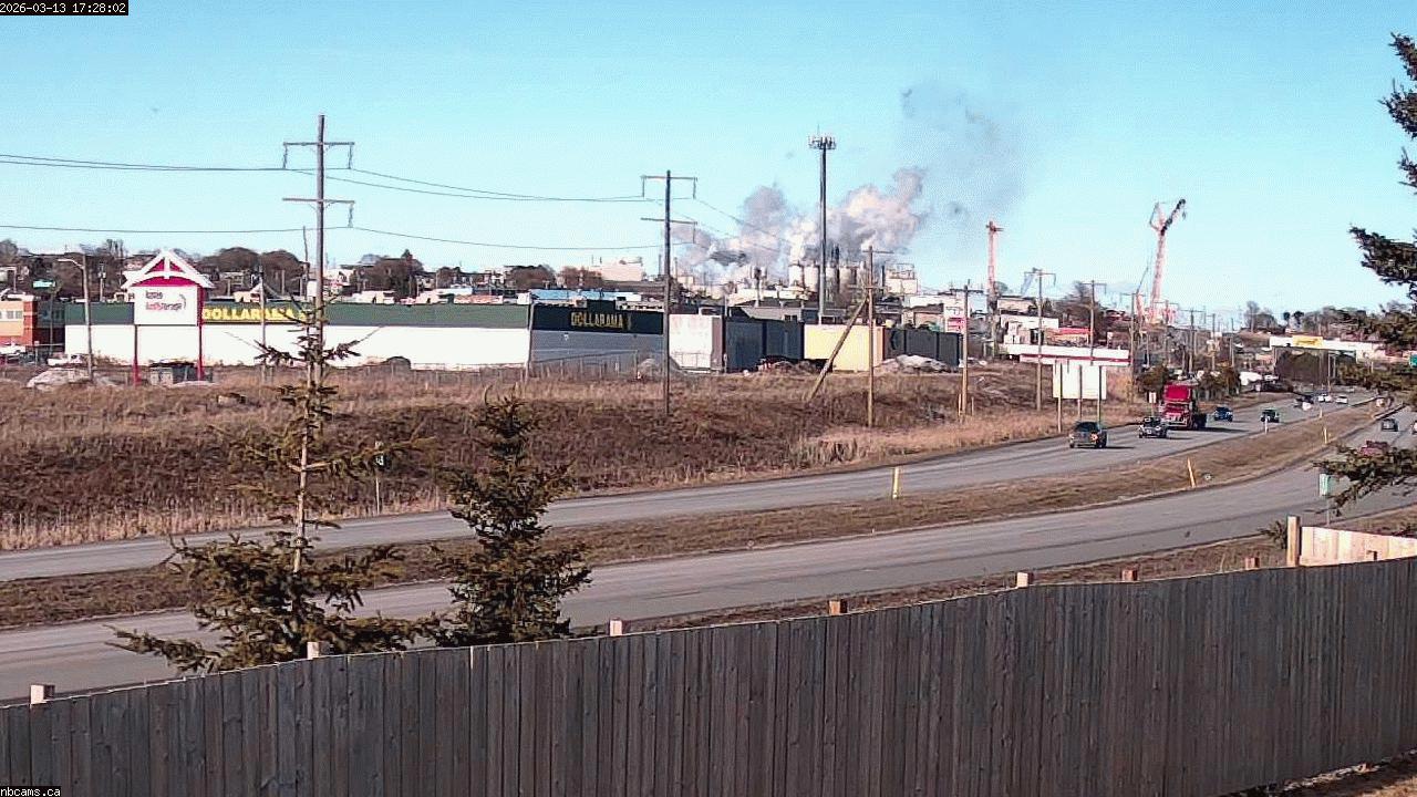 Web Cam image of Saint John (NB  Highway 1)