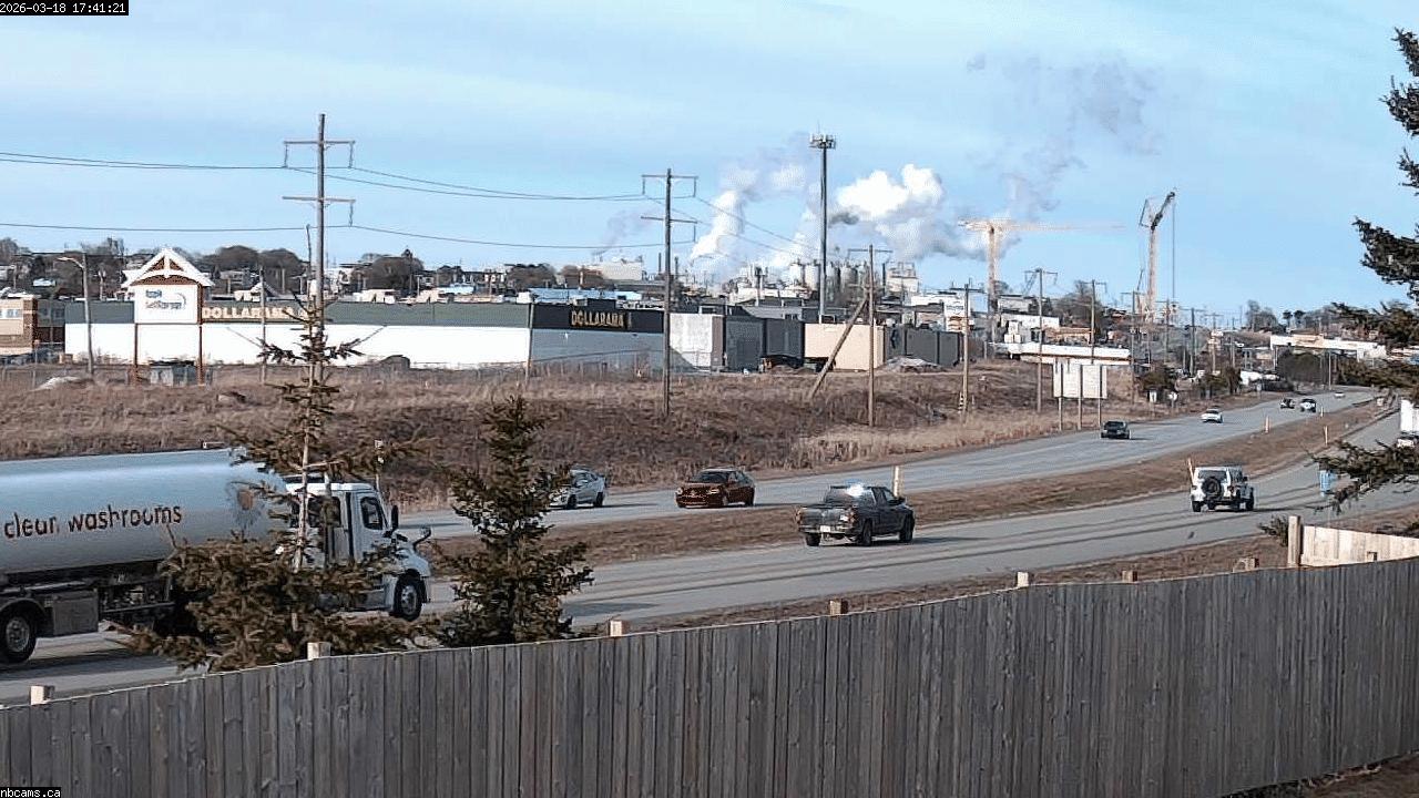 Web Cam image of Saint John (NB  Highway 1)