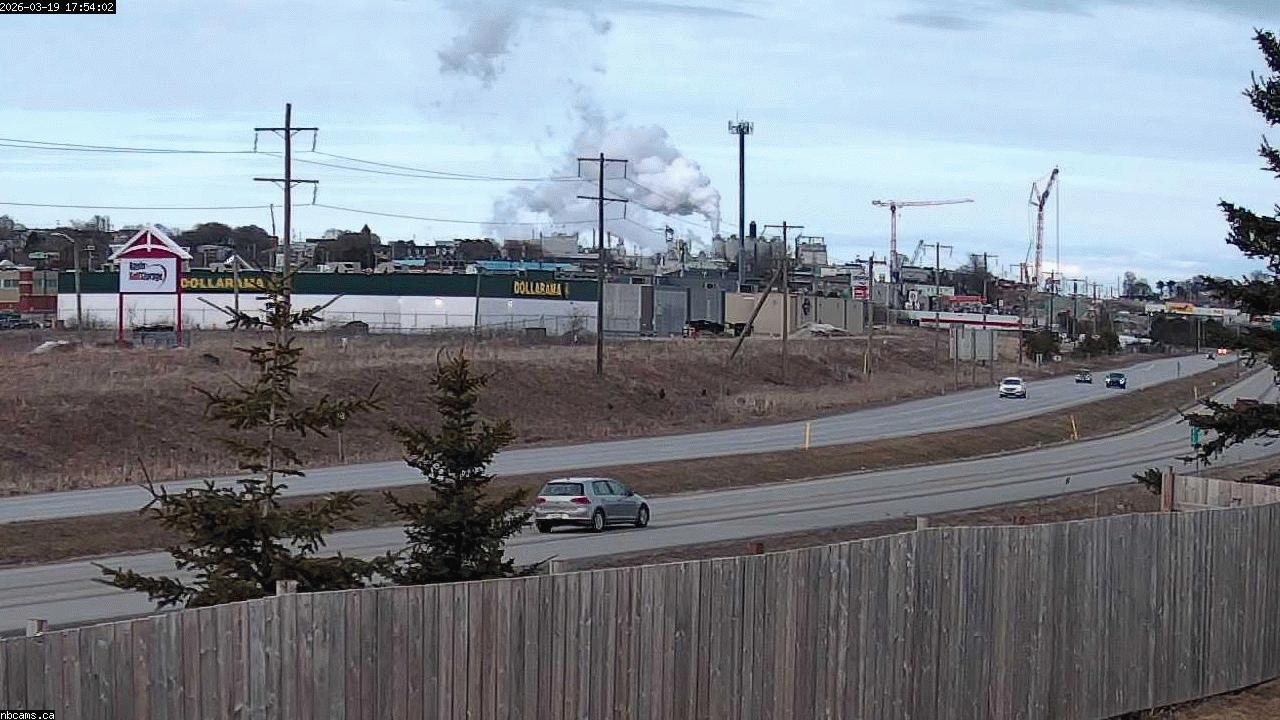 Web Cam image of Saint John (NB  Highway 1)