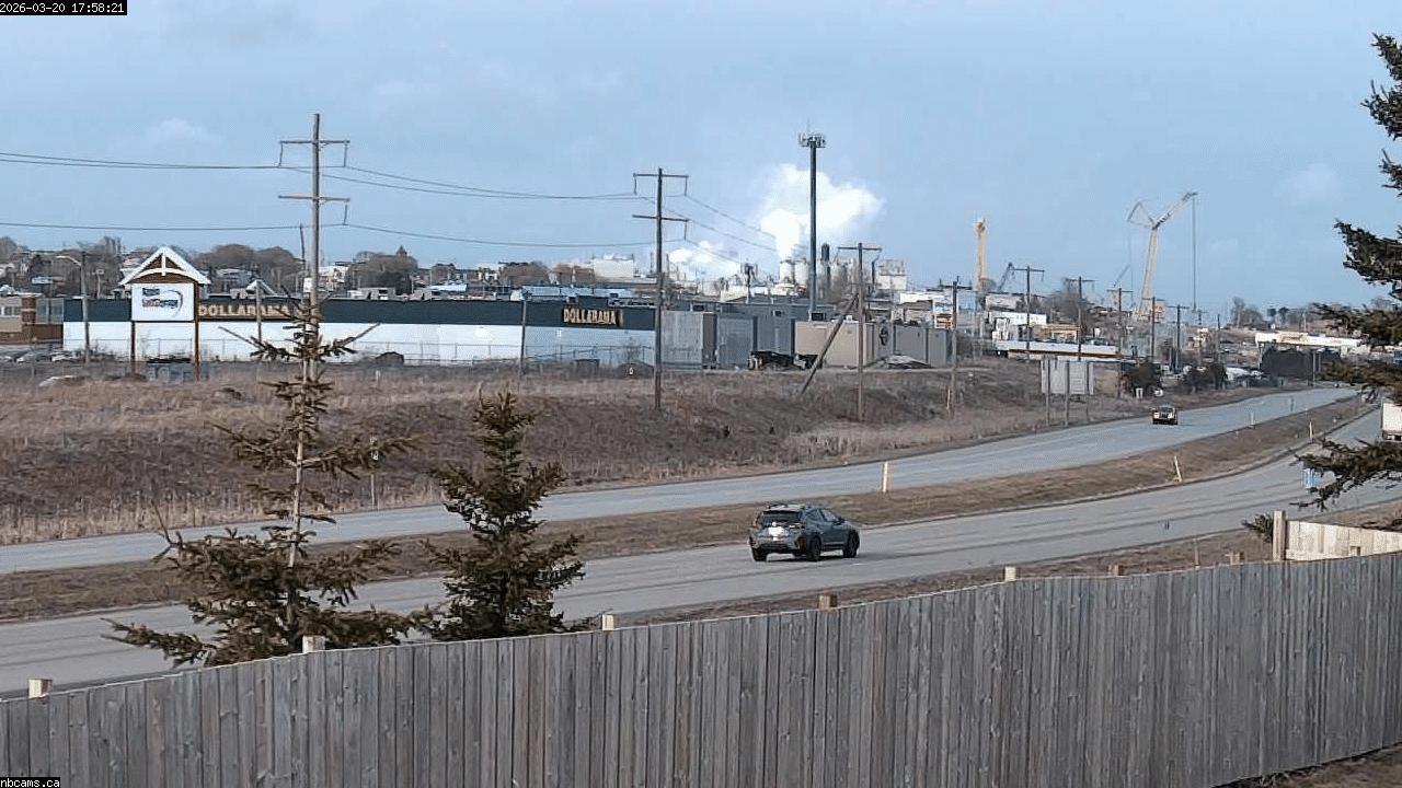 Web Cam image of Saint John (NB  Highway 1)