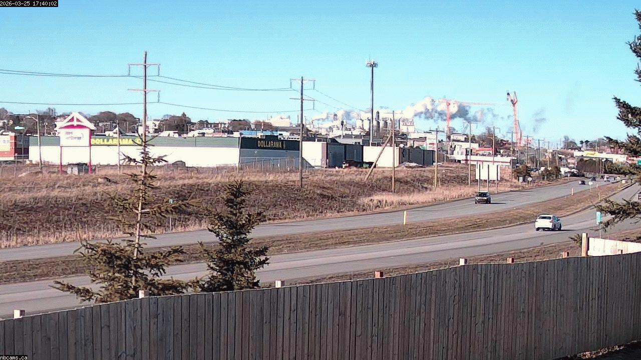 Web Cam image of Saint John (NB  Highway 1)