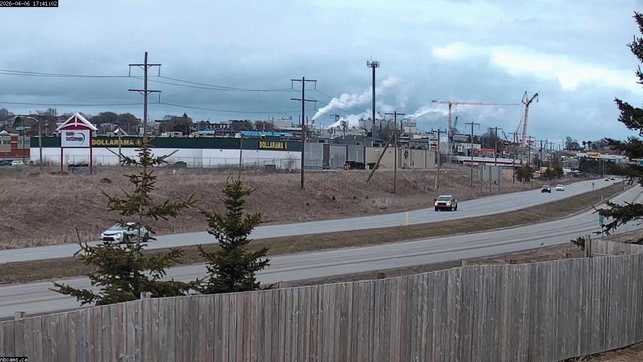 Web Cam image of Saint John (NB  Highway 1)