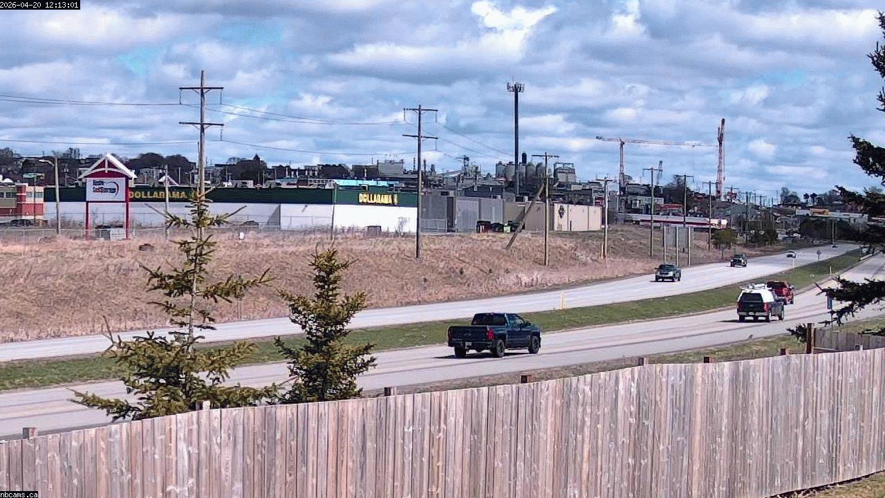 Web Cam image of Saint John (NB  Highway 1)