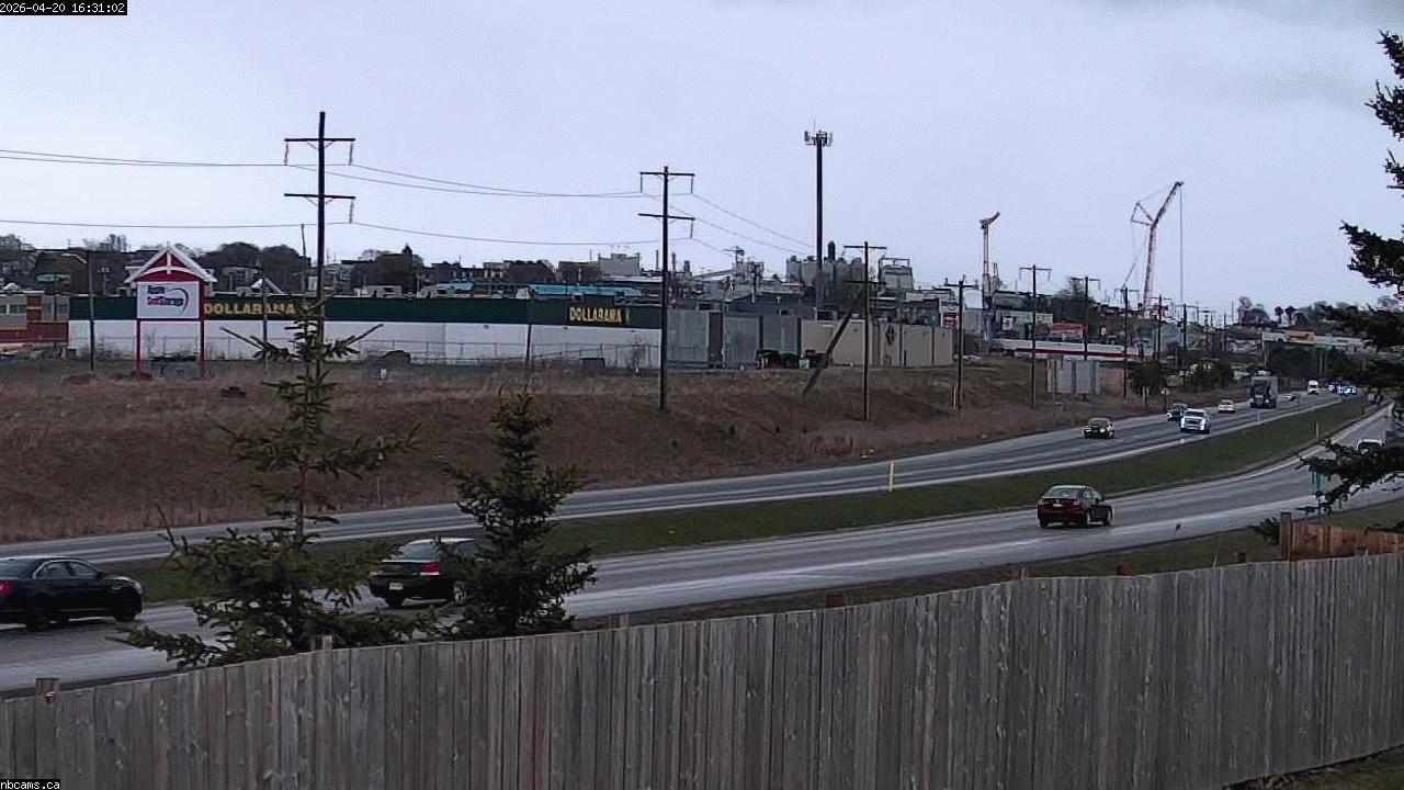 Web Cam image of Saint John (NB  Highway 1)